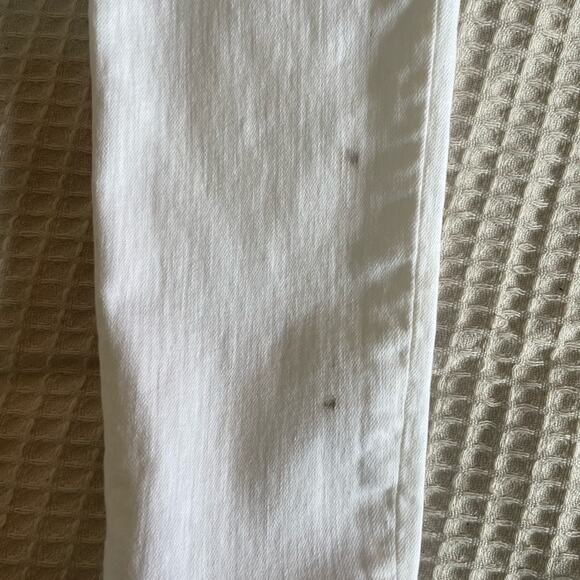 Rag & Bone Premium Denim High Rise Ankle Skinny Jeans Minimalist White Size 26 - Picture 12 of 15